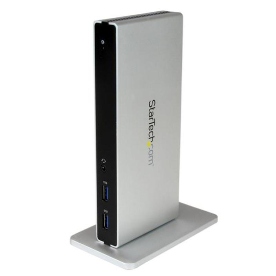 StarTech.com USB 3.0 Docking Station - Vertical - Dual Monitor Dock
