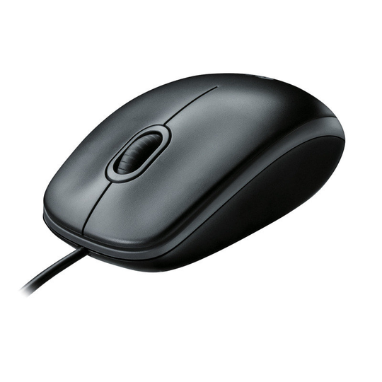 Logitech B100 Optical Mouse Black