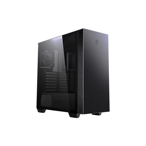 MSI MPG SEKIRA 100P 'S100P' Mid Tower Gaming Computer Case 'Black 4x 120mm PWM Fans USB Type-C Tempered Glass Panel ATX mATX mini-ITX'
