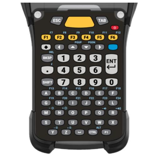 Zebra KYPD-MC9358ANR-01 mobile device keyboard Alphanumeric English Black Grey