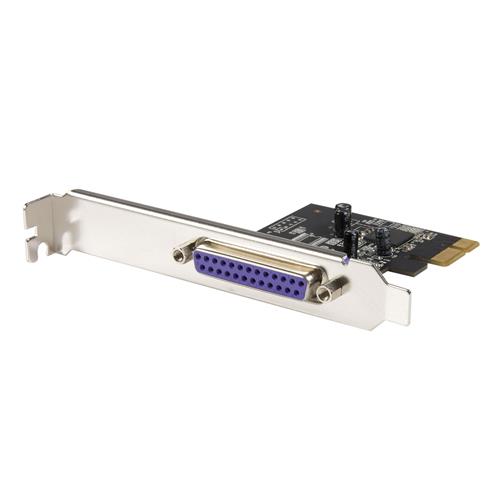 StarTech.com 1-Port Parallel PCIe Card - PCI Express to Parallel DB25 Adapter Card - Desktop Expansion LPT Controller for Printers Scanners & Plotters - SPP/ECP - Standard/Low Profile
