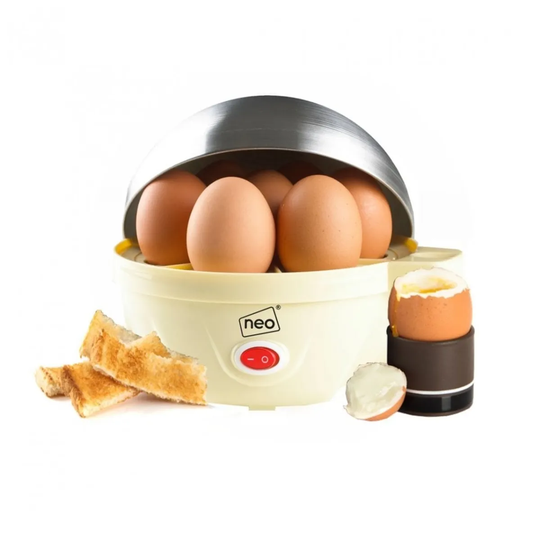 Neo 3-in-1 Electric Egg Boiler Poacher and Steamer - Cream