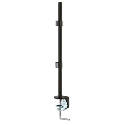 Lindy 700mm Pole with Desk Clamp Black
