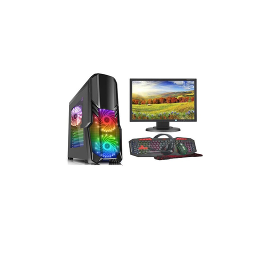Fast Gaming PC Bundle - i5 16GB RAM 1TB GT710 2GB Monitor G Force