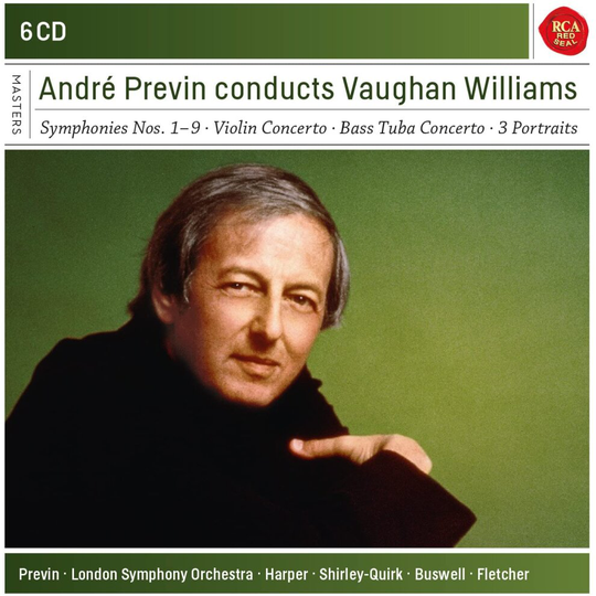 André Previn Conducts Vaughan Williams Symphonies 1-9, Concerto And More