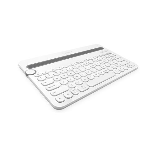 Logitech Bluetooth Multi-Device K480 keyboard QWERTZ German White