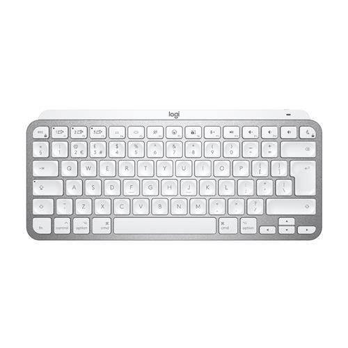 Logitech MX Keys Mini For Mac Minimalist Wireless Illuminated keyboard Bluetooth QWERTY English Grey