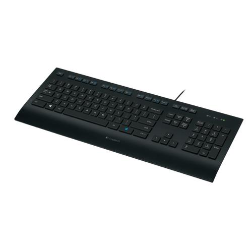 Logitech K280E Pro f/ Business keyboard USB QWERTY Nordic Black
