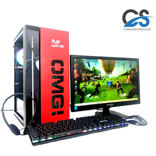 (16GB DDR3, 2GB NVIDIA GT 1030) FAST Gaming Desktop PC Intel Core i3 16GB 1TB HDD Nvidia 6GB GTX1660 19"