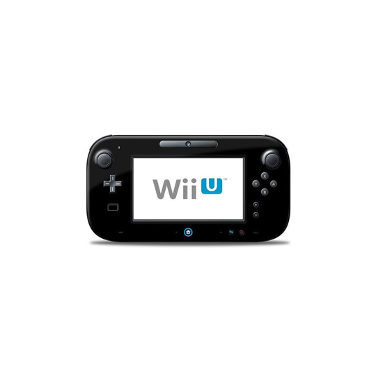 DecalGirl WIIUC-SS-BLK Nintendo Wii U Controller Skin - Solid State Black