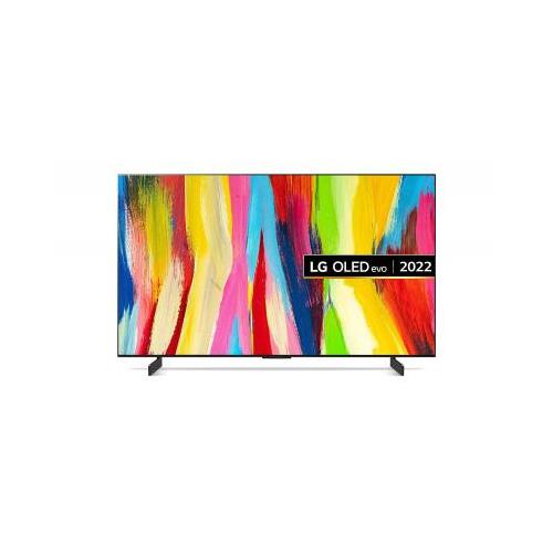 LG OLED42C24LA.AEK TV 106.7 cm (42") 4K Ultra HD Smart TV Wi-Fi Metallic
