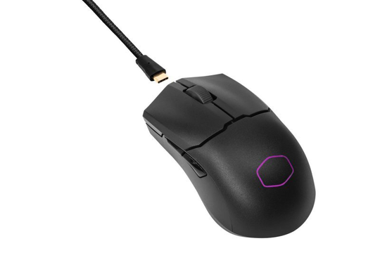 Cooler Master MM712 Hybrid Wireless Ultra Light RGB Gaming Mouse - Black