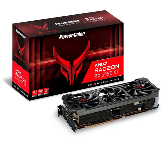 EXDISPLAY PowerColor Radeon RX 6950 XT 16GB Red Devil Graphics Card