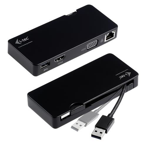 i-tec USB 3.0 Travel Docking Station Advance HDMI or VGA