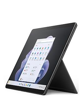 Microsoft Surface Pro 9 Intel Core I5, 8Gb Ram 256Gb Ssd Laptop - Graphite With Optional Signature Keyboard - Laptop + Signature Keyboard
