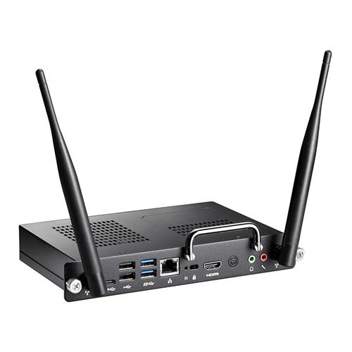 Optoma OPS2-i7 DDR4-SDRAM i7-8550U Rack-mounted chassis Intel Core i7 8 GB 256 GB SSD Mini PC Black