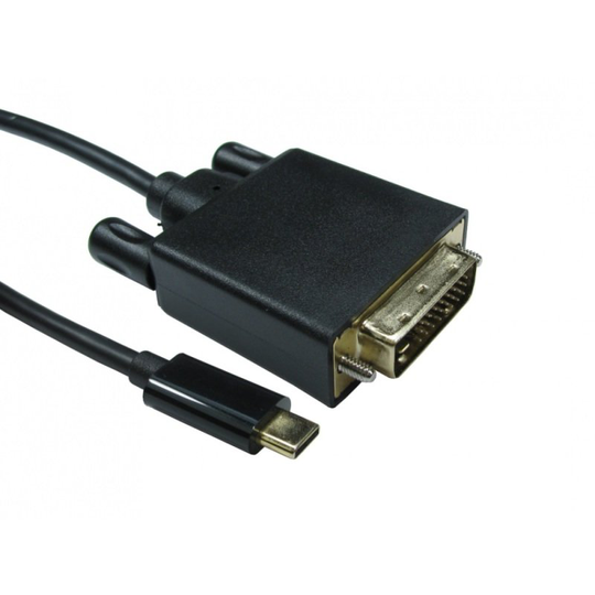 Xenta Usb C to Dvi 4k 30HZ (Black) 2M