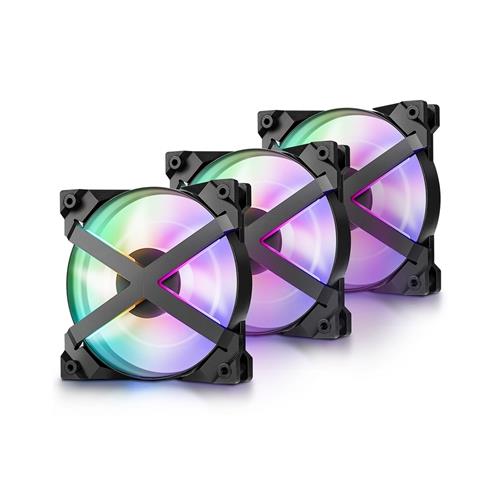 DeepCool MF120 GT Computer case Fan 12 cm Black White 3 pc(s)