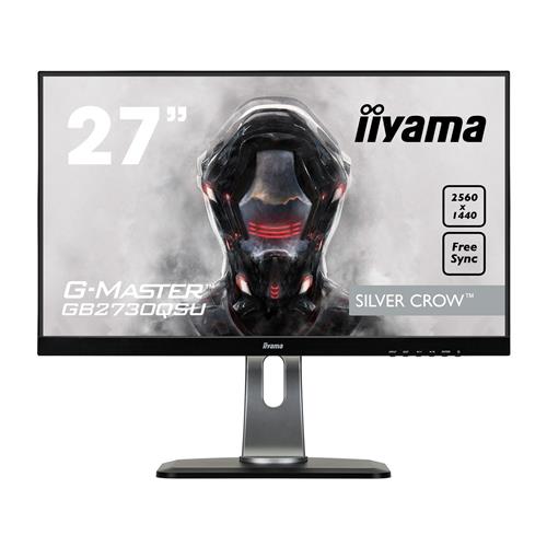 iiyama G-MASTER GB2730QSU-B1 LED display 68.6 cm (27") 2560 x 1440 pixels Quad HD Black