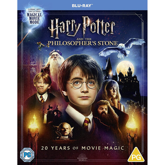 Harry Potter and the Philosopher's Stone: The Magical Movie Mode [20th Anniversary Edition] [2001] (Blu-ray)