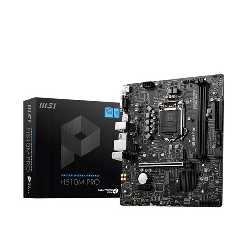 MSI H510M PRO motherboard Intel H510 LGA 1200 micro ATX
