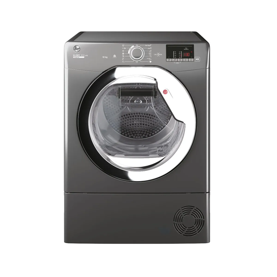 Hoover HLE C10DCER-80 10kg Condenser Tumble Dryer with Aquavision Water Tank - Grey