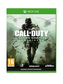 Xbox One Call Of Duty: Modern Warfare Remastered