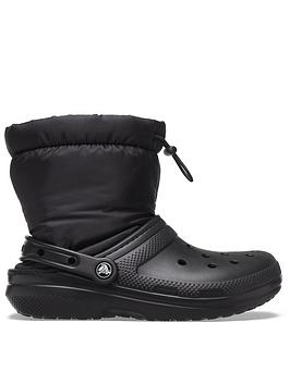 Crocs Lined Neo Puff Boots - Black