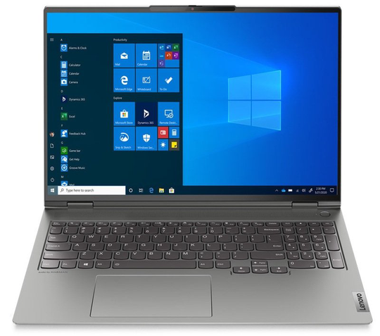 Lenovo ThinkBook 16P G2 Amd Ryzen R9-5900HX 3.3GHz 32GB DDR4 1TB Ssd M.2 Nvidia GeForce Rtx 3060 6GB 16" Wqxga Ips Windows 10 Pro - 20YM000BUK