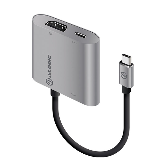 ALOGIC USB-C MultiPort Adapter with HDMI 4K/USB 3.0/USB-C with Power Delivery