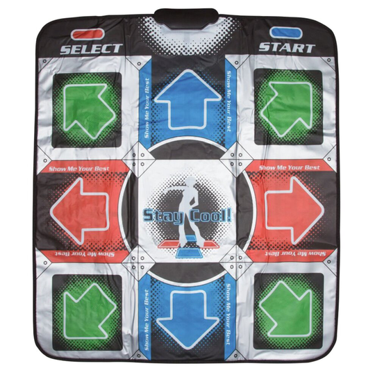 Plug & Play Retro Gaming Dance Mat With Built-In Songs