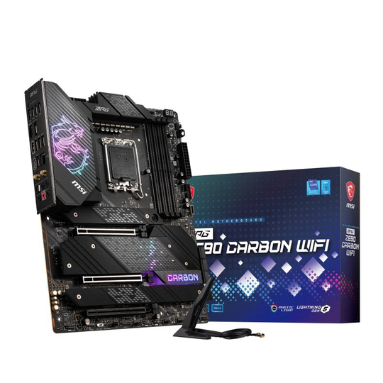 Msi Mpg Z690 Carbon Wifi Atx Motherboard