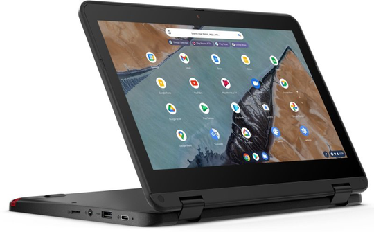 Lenovo 300e Chromebook Gen 3 AMD 3015Ce 4GB RAM 32GB eMMC 11.6" HD Touchscreen Chrome OS Convertible Laptop - 82J9000TUK