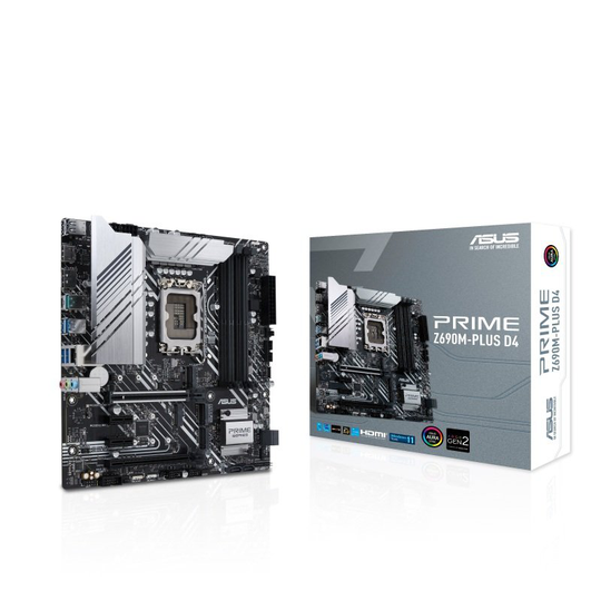 Asus Prime Z690M-Plus D4 mATX Motherboard