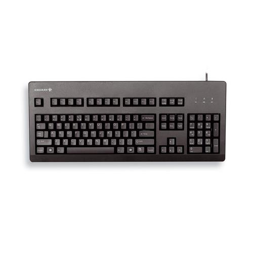 CHERRY G80-3000 BLUE SWITCH Keyboard Corded Black USB/PS2 (AZERTY - FR)