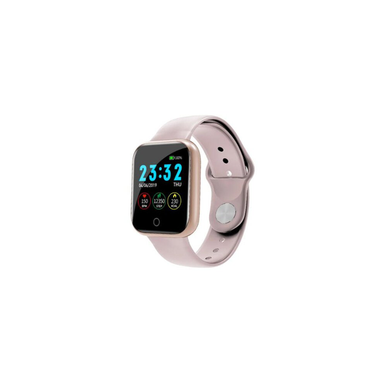 (Pink) Fitness Tracker Fitbit Smart Watch Pedometer Heart Rate Blood Pressure Monitor
