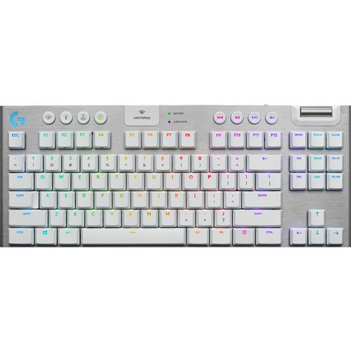 Logitech G G915 Tkl keyboard RF Wireless + Bluetooth QWERTY English White