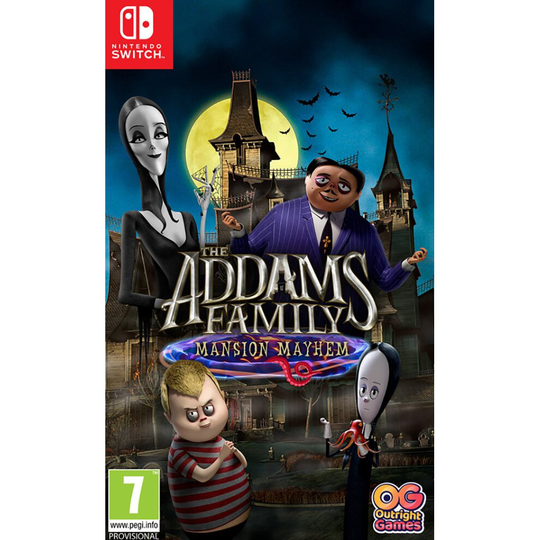 The Addams Family Mansion Mayhem Switch Game