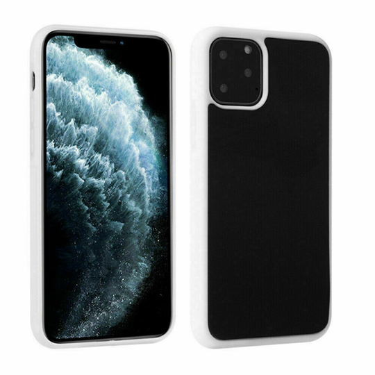 (White, For iPhone 11) Anti Gravity Case For Apple iPhone Goat Suction Grip Stick Selfie Phone Cover