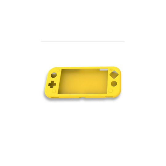 For Nintendo Switch Lite Soft Silicone Full Body Shock Protective Case Cover [Yellow]