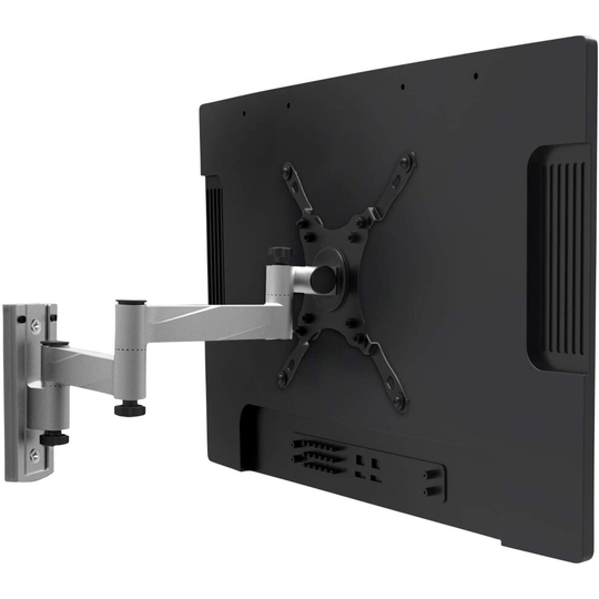 Proper Lockable Swing Arm TV Bracket For Motorhome, Rv Caravan and Boat 13'- 42', Silver PB138