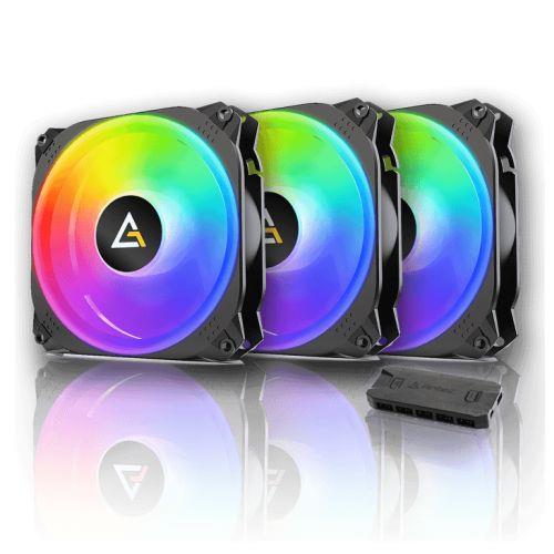 Antec Prizm X 120 ARGB 3+C Computer case Fan 12 cm Black 3 pc(s)