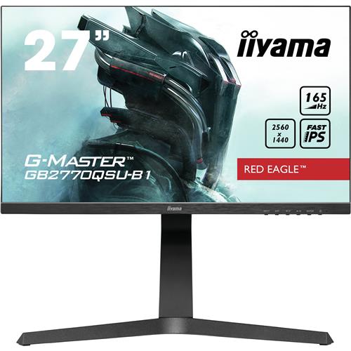 iiyama GB2770QSU-B1 computer monitor 68.6 cm (27") 2560 x 1440 pixels Wide Quad HD+ LED Black