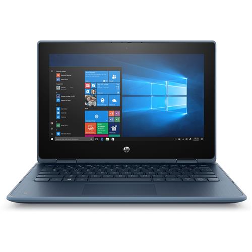 HP ProBook x360 11 G5 EE N5030 Hybrid (2-in-1) 29.5 cm (11.6") Touchscreen HD Intel Pentium Silver 4 GB DDR4-SDRAM 128 GB SSD Wi-Fi 5 (802.11ac) Windows 10 Home Blue
