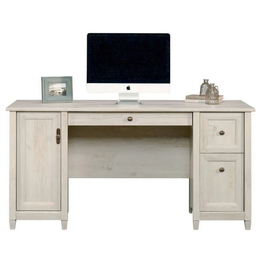 Teknik Chalked Wood Computer Desk