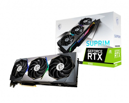 Exdisplay Msi GeForce Rtx 3090 Suprim 24GB Graphics Card