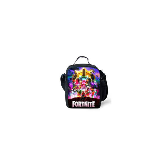 (14) FORTNITE portable insulated lunch bag picnic insulated lunch bag school outdoor travel
