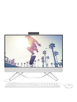 Hp 24-Cb0025Na All-In-One Desktop Pc - 24In Fhd, Intel Pentium, 4Gb Ram, 256Gb Ssd, Hd Pop-Up Privacy Cam, Keyboard &Amp; Mouse, - Desktop + Microsoft 365 Family 1 Year