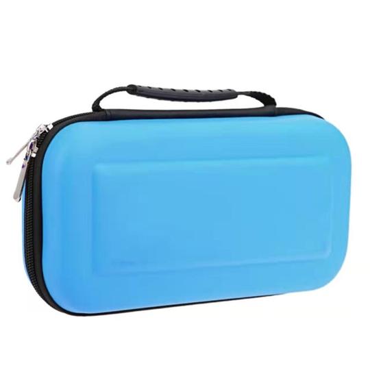 (Blue) Portable Hard EVA Nintendo Switch Carry Case