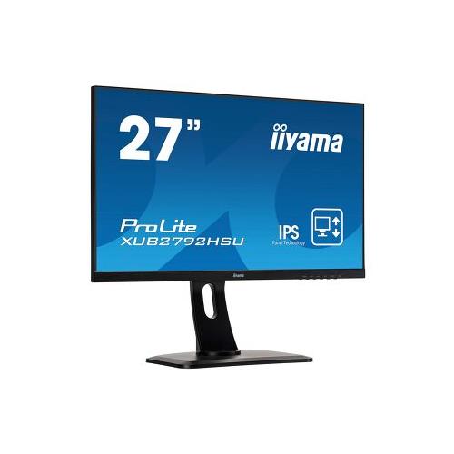 iiyama ProLite XUB2792HSU-B1 LED display 68.6 cm (27") 1920 x 1080 pixels Full HD LCD Black